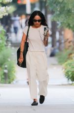 ZOE KRAVITZ Out and About in New York 08/10/2021