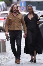 ZOE SALDANA and Marco Perego on Holidays in Portofino 08/08/2021