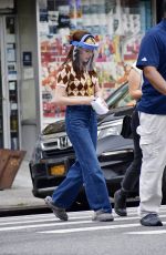 ZOEY DEUTCH on the Set of Not Okay in New York 08/04/2021