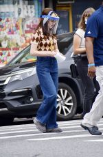 ZOEY DEUTCH on the Set of Not Okay in New York 08/04/2021