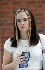 ZOEY DEUTCH on the Set of Not Okay in New York 08/08/2021