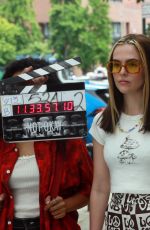 ZOEY DEUTCH on the Set of Not Okay in New York 08/08/2021