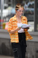 ZOEY DEUTCH on the Set of Not Okay in New York 08/10/2021