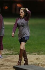 ZOEY DEUTCH on the Set of Not Okay in New York 08/19/2021