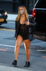 ADDISON RAE Arrives at Pandora Me Event in New York 09/29/2021