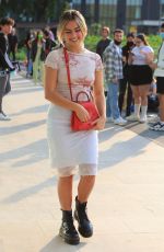 ADDISON RAE Arrives for Versace Fittings at Spring/Summer 2022 Milan Fashion Week 09/23/2021