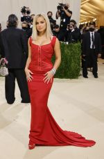 ADDISON RAE at 2021 Met Gala in New York 09/13/2021