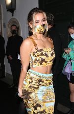 ADDISON RAE at Versace Special Event in Milan 09/26/2021