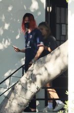 ADDISON RAE Leaves a Hair Salon in West Hollywood 09/17/2021