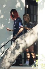 ADDISON RAE Leaves a Hair Salon in West Hollywood 09/17/2021