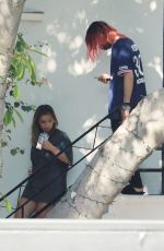 ADDISON RAE Leaves a Hair Salon in West Hollywood 09/17/2021