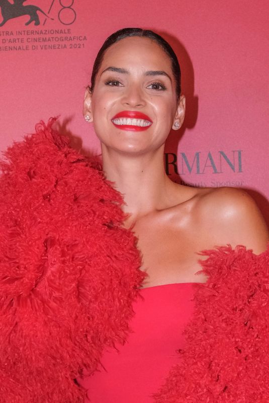 ADRIA ARJONA at Armani Dinner at 78th Venice International Film Festival 09/04/2021