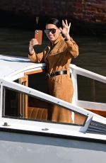 ADRIANA LIMA Arrives at 78th Venice International Film Festival 09/02/2021