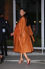 ADRIANA LIMA Arrives at Vanity Fair Party at Academy Award Museum Opening in West Hollywood 09/29/2021