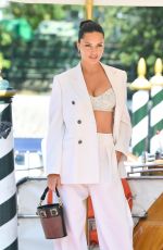 ADRIANA LIMA Out in Venice 09/03/2021