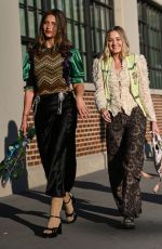 AJ and ALY MICHALKA at Collina Strada Show at New York Fashion Week 09/07/2021