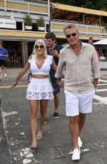 ALBA JANCOU Out at Sunset Beach on Shelter Island 09/05/2021