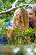ALEJANDRA ONIEVA and Sebastian Stan at El Retiro Park in Madrid 09/01/2021