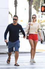 ALESSANDRA AMBROSIO and Richard Lee Out in Los Angeles 09/19/2021