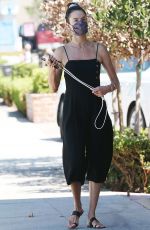 ALESSANDRA AMBROSIO Out and About in Santa Monica 09/04/2021