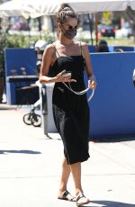 ALESSANDRA AMBROSIO Out and About in Santa Monica 09/04/2021