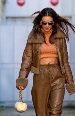 ALESSANDRA AMBROSIO Out at Paris Fashion Week 09/29/2021