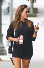 ALESSANDRA AMBROSIO Out for Morning Workout Session in Los Angeles 09/02/2021