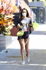 ALESSANDRA AMBROSIO out on Labor Day Workout in Brentwood 09/06/2021