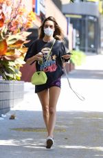 ALESSANDRA AMBROSIO out on Labor Day Workout in Brentwood 09/06/2021