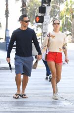 ALESSANDRA AMBROSIO Out to Lunch at Hillstone in Santa Monica 09/19/2021