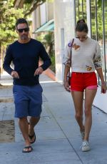 ALESSANDRA AMBROSIO Out to Lunch at Hillstone in Santa Monica 09/19/2021