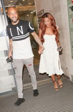 ALEXANDRA BURKE Leaves The One Show in London 09/07/2021