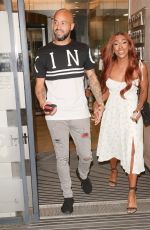 ALEXANDRA BURKE Leaves The One Show in London 09/07/2021