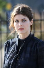ALEXANDRA DADDARIO Arrives at Coach Fashion Show in New York 09/10/2021