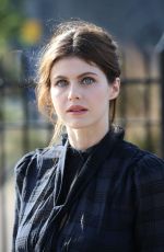 ALEXANDRA DADDARIO Arrives at Coach Fashion Show in New York 09/10/2021