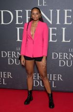 ALICIA AYLIES at The Last Duel Premiere in Paris 09/24/2021