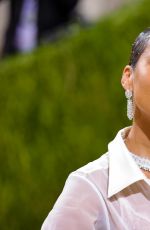 ALICIA KEYS at 2021 Met Gala in New York 09/13/2021