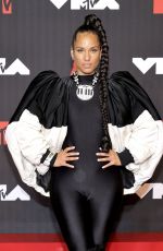 ALICIA KEYS at 2021 MTV Video Music Awards in Brooklyn 09/12/2021