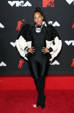 ALICIA KEYS at 2021 MTV Video Music Awards in Brooklyn 09/12/2021