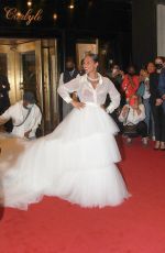 ALICIA KEYS Heading to Met Gala 2021 in New York 09/13/2021