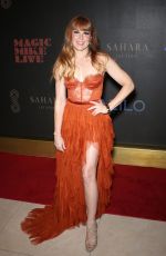ALISON FAULK at Magic Mile Live Opening at Magic Mike Theater in Las Vegas 09/25/2021