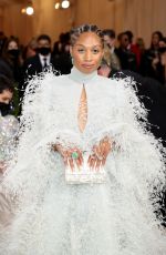 ALLYSON FELIX at 2021 Met Gala in New York 09/13/2021
