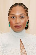 ALLYSON FELIX at 2021 Met Gala in New York 09/13/2021