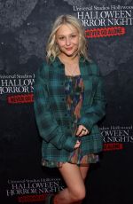 ALYVIA ALYN LIND at Halloween Horror Nights Opening Night at Universal Studios 09/09/2021