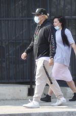 AMANDA BYNES and Paul Michael Out in Los Angeles 09/25/2021