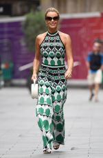 AMANDA HOLDEN at Global Radio in London 09/13/2021