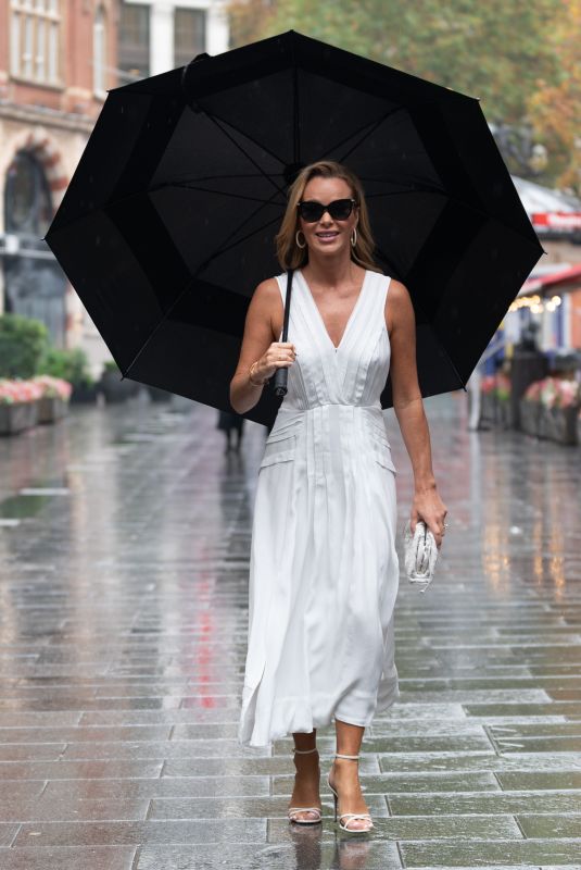 AMANDA HOLDEN at Global Radio in London 09/14/2021