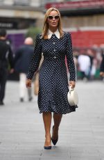 AMANDA HOLDEN at Global Radio Studios in London 09/10/2021