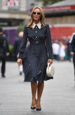 AMANDA HOLDEN at Global Radio Studios in London 09/10/2021