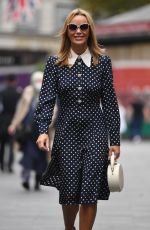 AMANDA HOLDEN at Global Radio Studios in London 09/10/2021